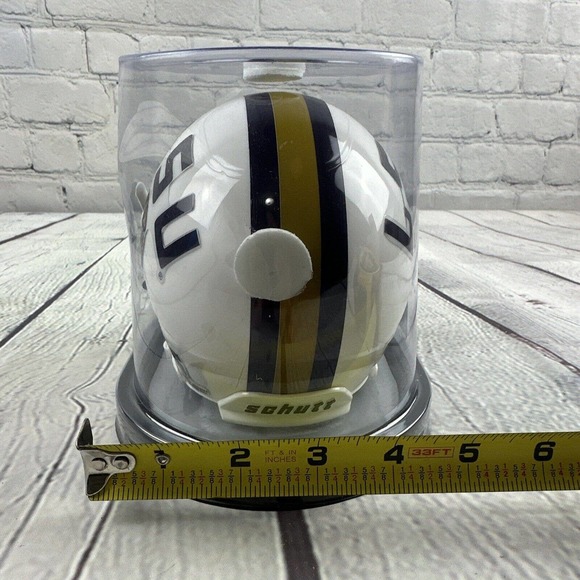 LSU Tigers NCAA Alternate 2 (White) Schutt Mini Helmet! - Picture 11 of 11